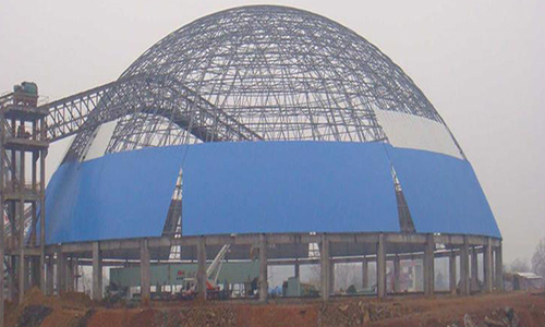 新民螺栓球网架加工的注意事项